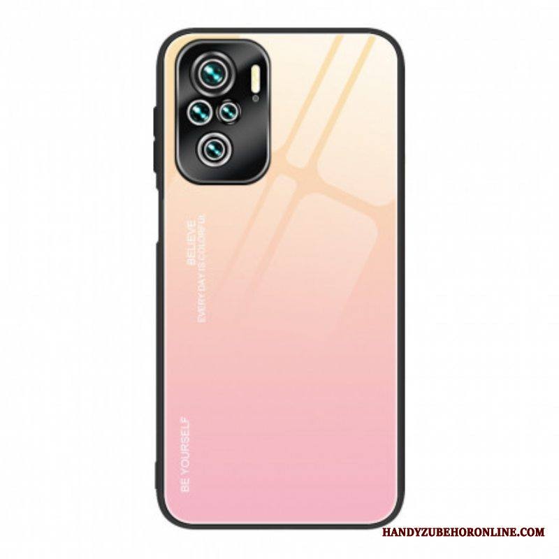 Case Xiaomi Redmi Note 10 Pro Karkaistu Lasi Ole Oma Itsesi