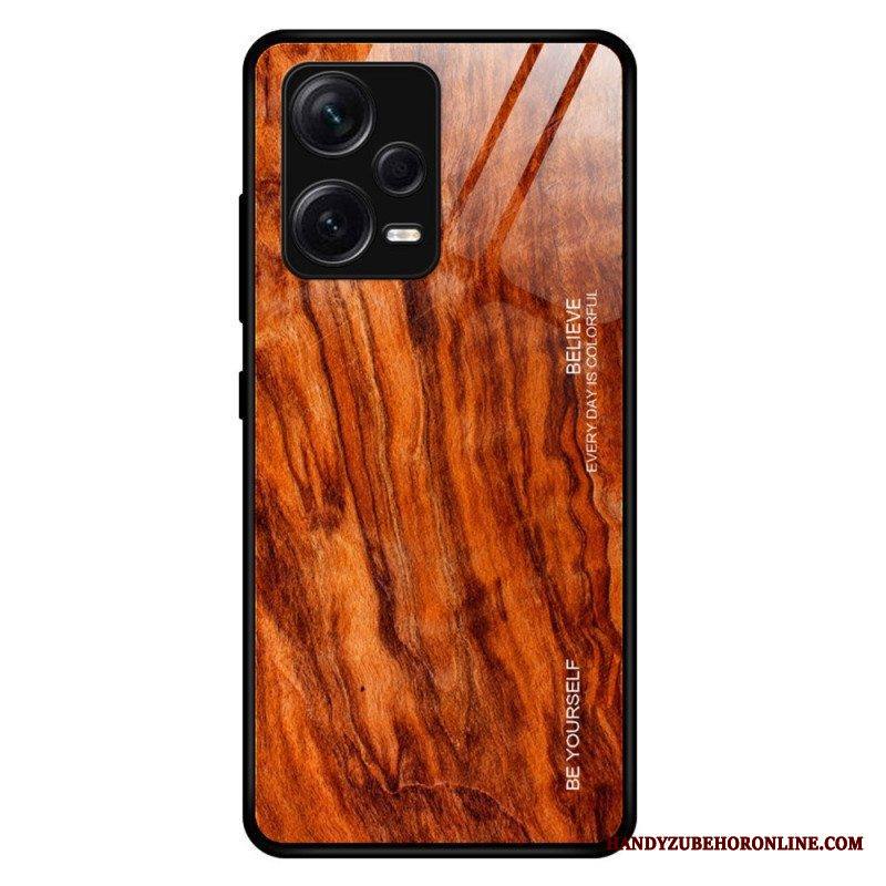 Case Xiaomi Redmi Note 12 Pro Plus Wood Design Karkaistu Lasi