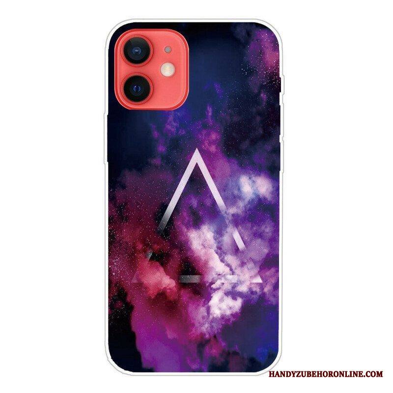 Case iPhone 13 Mini Joustava Geometria