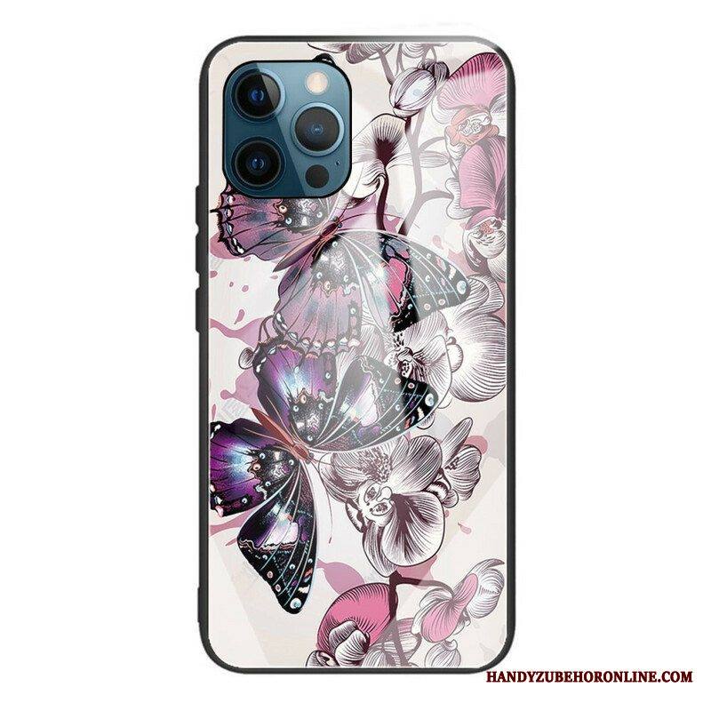 Case iPhone 13 Pro Butterflies Variation Karkaistu Lasi