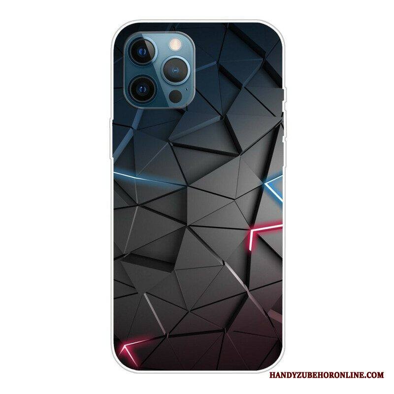 Case iPhone 13 Pro Max Joustava Geometria