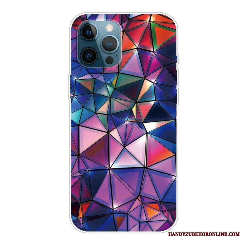 Case iPhone 13 Pro Max Joustava Geometria