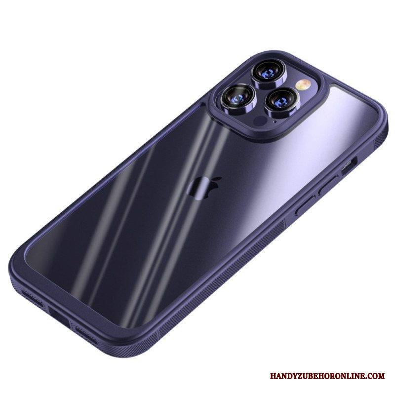 Case iPhone 14 Pro Liukumattomat Hybridireunat