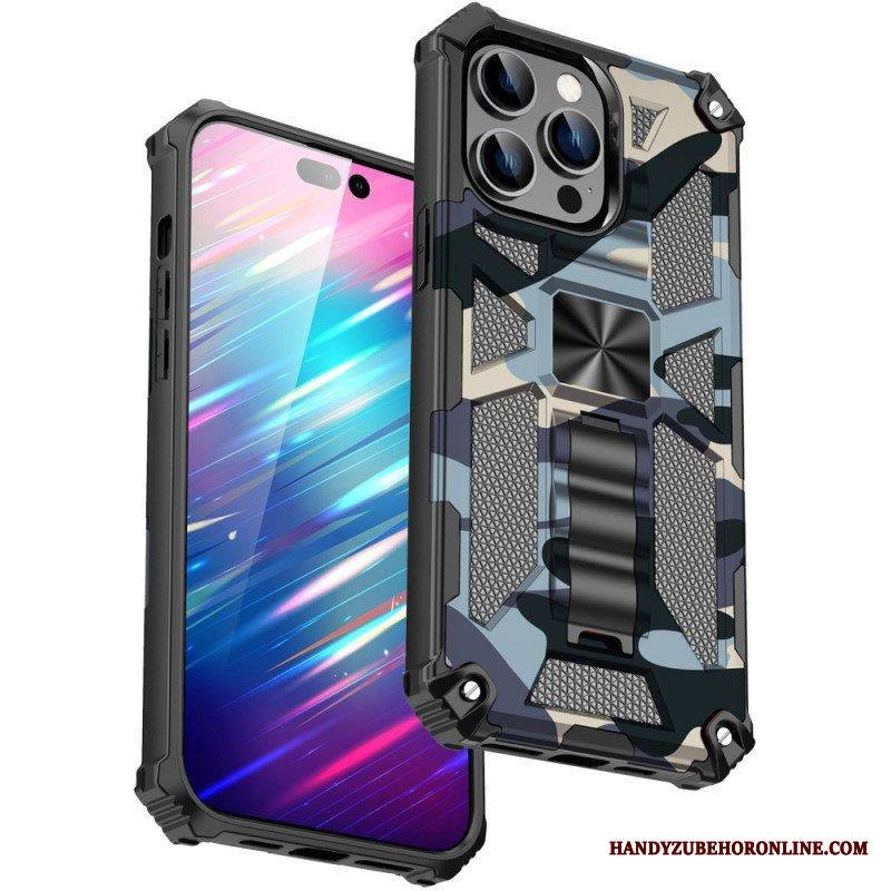 Case iPhone 14 Pro Max Naamiointi Irrotettava Tuki