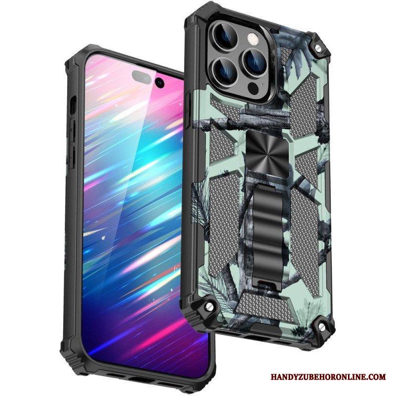 Case iPhone 14 Pro Max Naamiointi Irrotettava Tuki