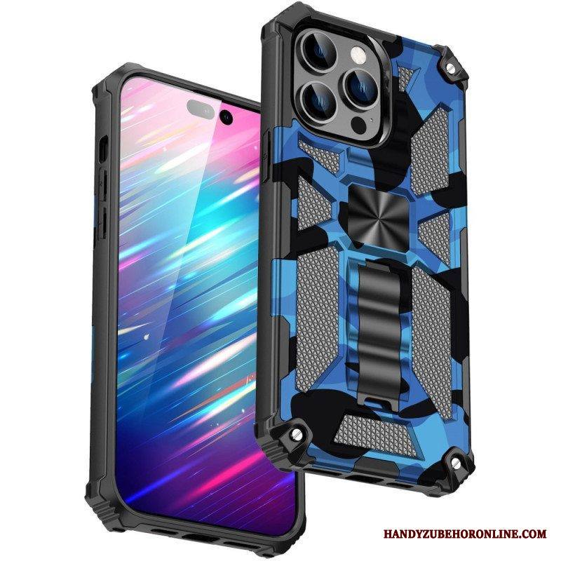 Case iPhone 14 Pro Max Naamiointi Irrotettava Tuki