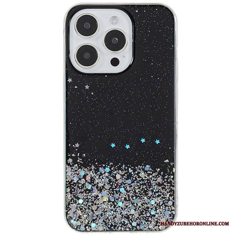 Case iPhone 14 Pro Max Premium Paljetteja