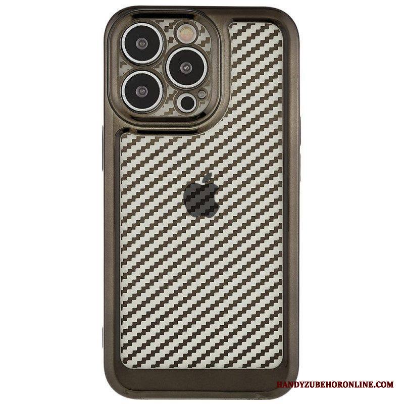 Case iPhone 14 Pro Tyylikäs Hiilikuitu