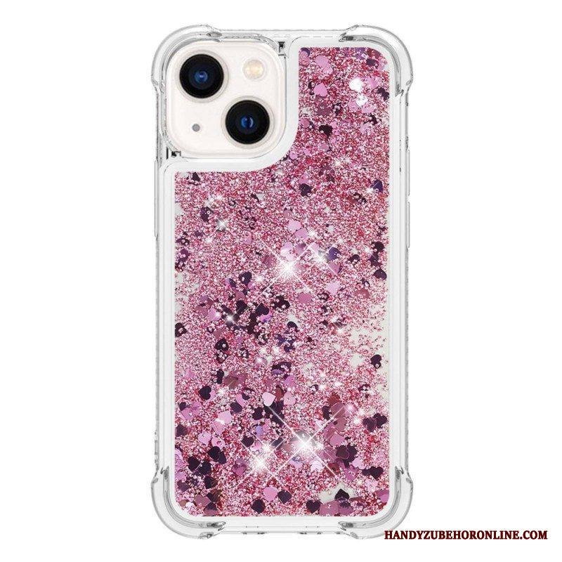 Case iPhone 15 Glitteriä