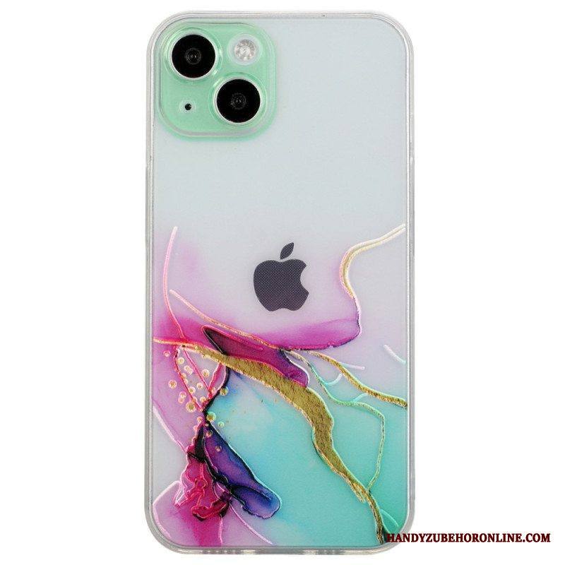 Case iPhone 15 Plus Joustava Marmori