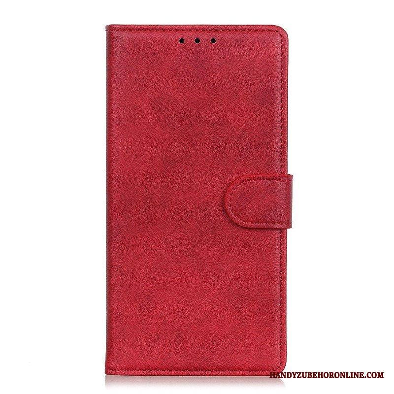 Flip Case Huawei Mate 50 Pro Matta Keinonahka