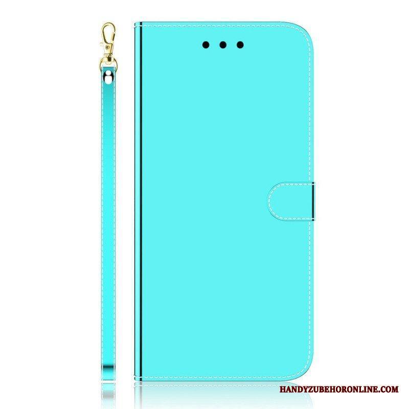 Flip Case Samsung Galaxy A53 5G Keinonahkainen Peilin Kansi