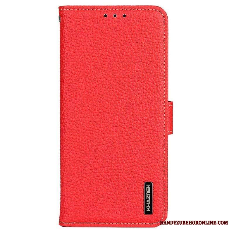 Flip Case Samsung Galaxy M13 Khazneh Litsi Nahka