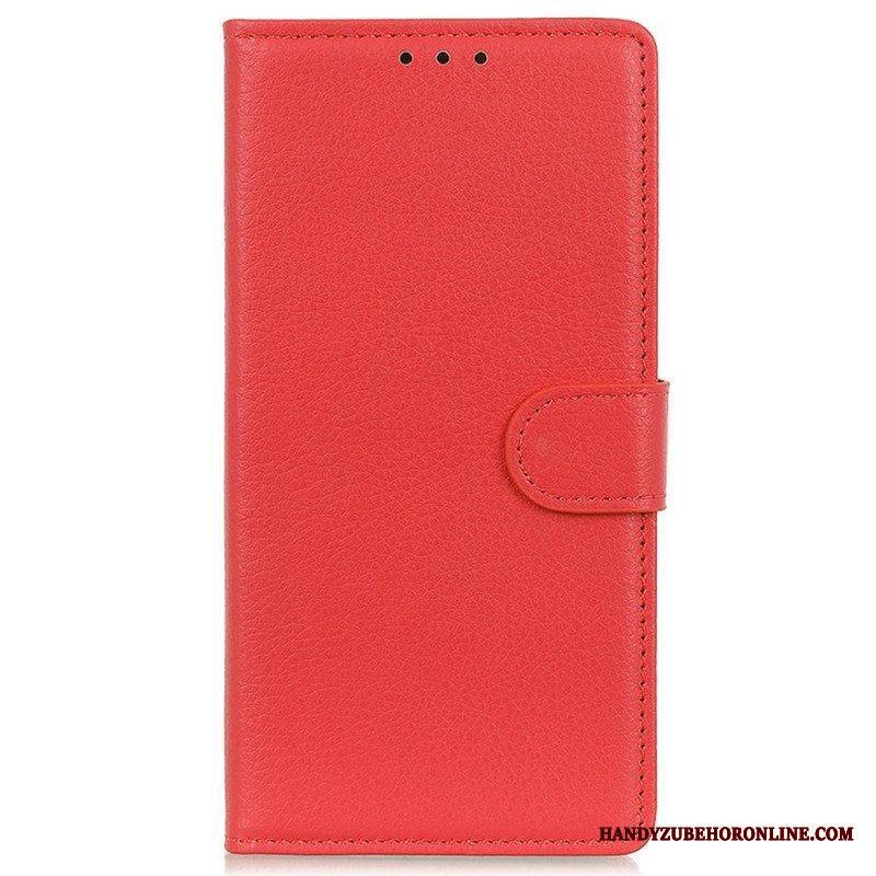 Flip Case Samsung Galaxy M13 Perinteinen Keinonahka