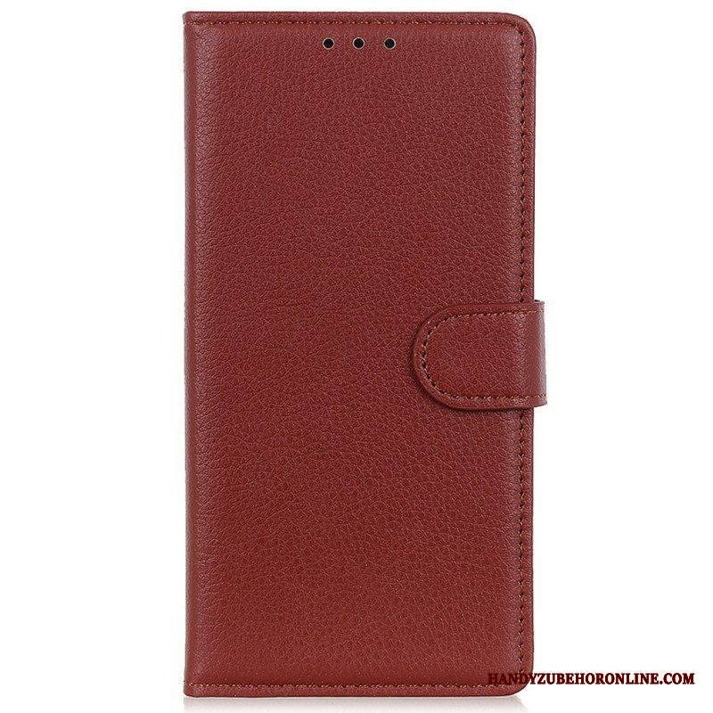 Flip Case Samsung Galaxy M13 Perinteinen Keinonahka