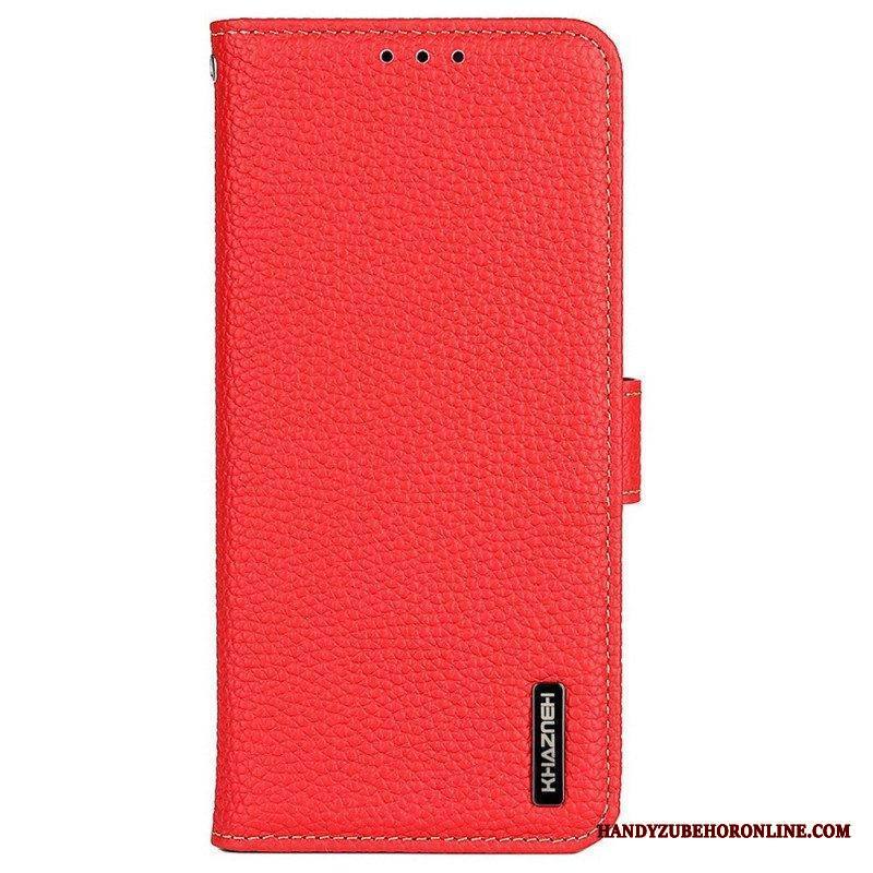 Flip Case Samsung Galaxy M33 5G Khazneh Litsi Nahka