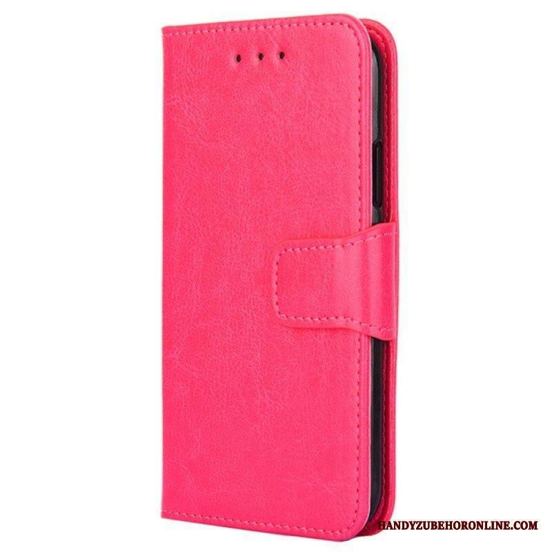 Flip Case Samsung Galaxy M53 5G Vintage Nahkaefekti