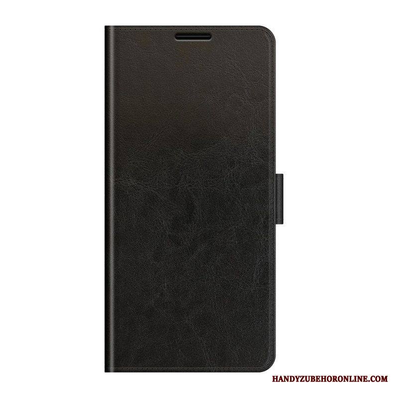 Flip Case Samsung Galaxy S22 Plus 5G Suunnittelija Nahkaefekti