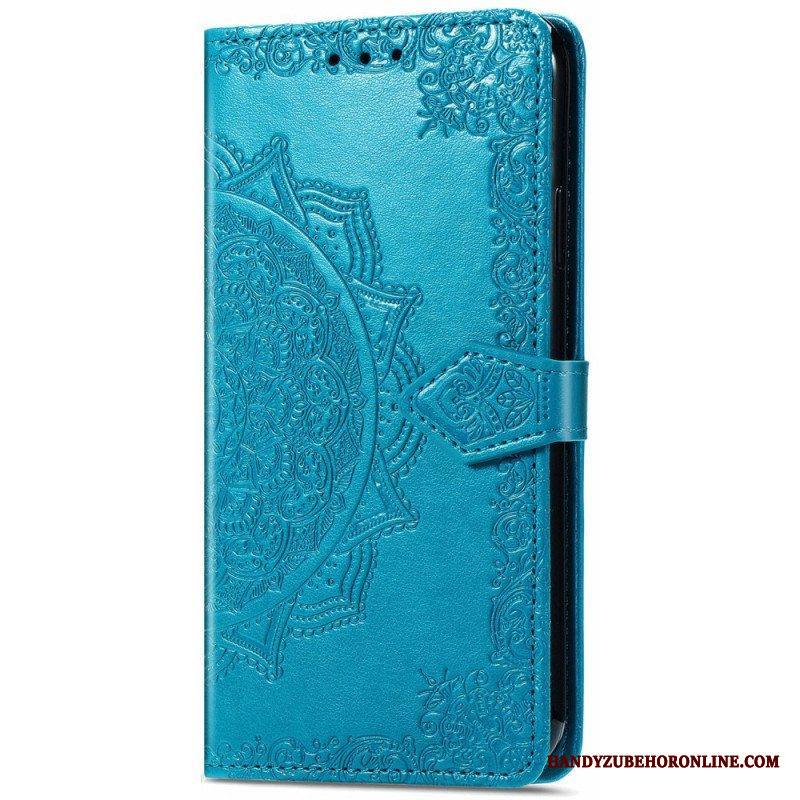 Flip Case Samsung Galaxy S22 Ultra 5G Mandala Keskiaika