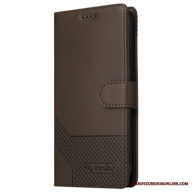 Flip Case Samsung Galaxy S22 Ultra 5G Nahkaefekti Gq.utrobe