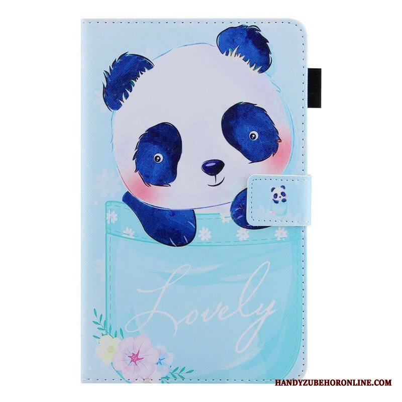 Flip Case Samsung Galaxy Tab A7 Lite Söpö Panda