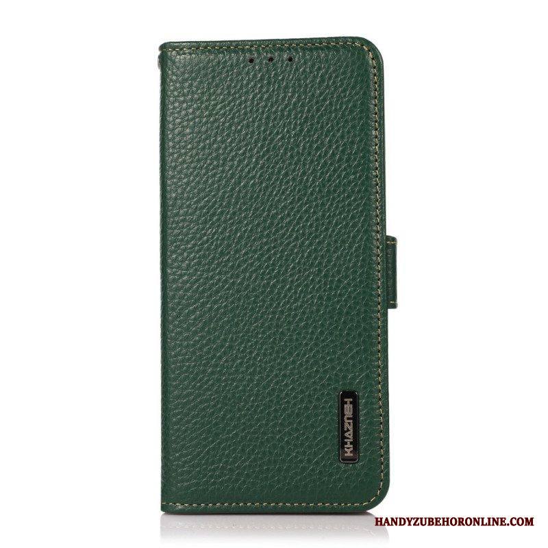 Flip Case Sony Xperia 1 IV Litsi Nahka Khazneh Rfid