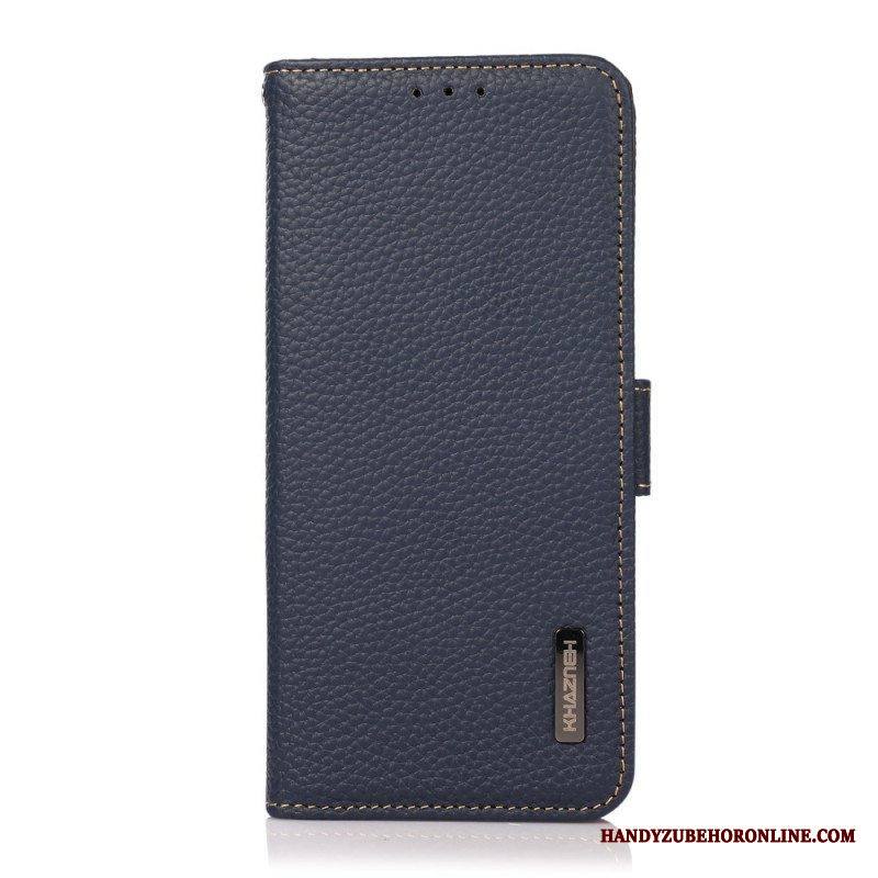 Flip Case Sony Xperia 1 IV Litsi Nahka Khazneh Rfid