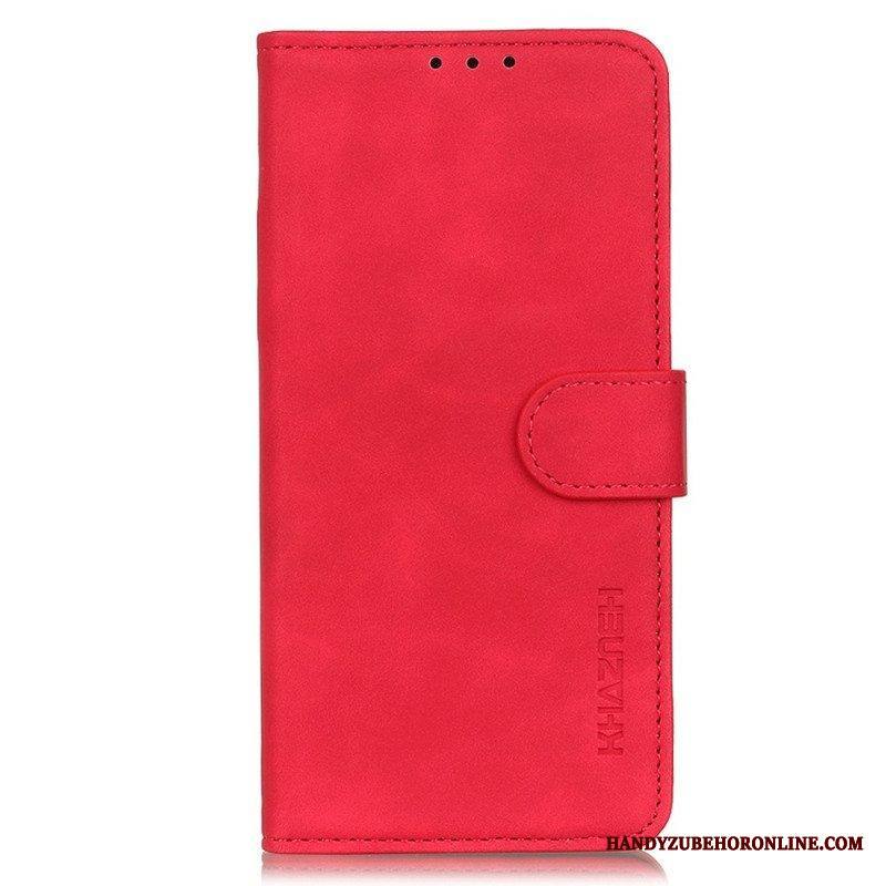 Flip Case Sony Xperia 10 IV Khazneh Vintage Nahkaefekti