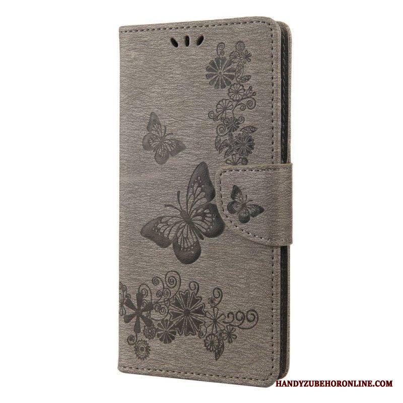 Flip Case Sony Xperia 10 IV Perhosia Lennossa