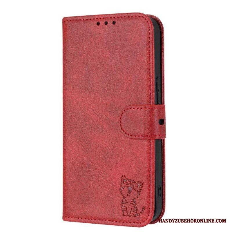 Flip Case Sony Xperia 10 IV Pieni Kissanpentu