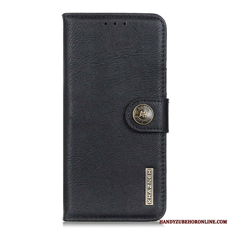 Flip Case Xiaomi Redmi Note 10 5G Khazneh Retro Halkaistu Keinonahka