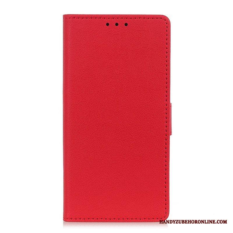 Flip Case Xiaomi Redmi Note 11 Pro Plus 5G Klassinen Nahkaefekti