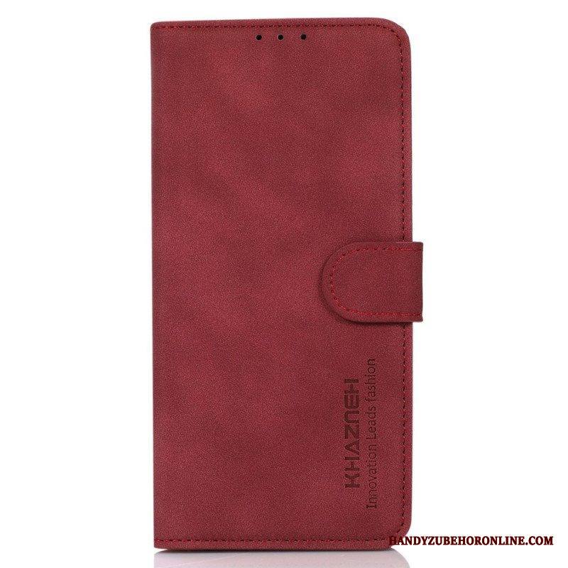 Flip Case Xiaomi Redmi Note 12 5G Khazneh Fashion Leather Effect