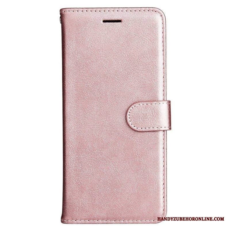 Flip Case Xiaomi Redmi Note 12 5G Suojaketju Kuori Tavallinen Hihnalla