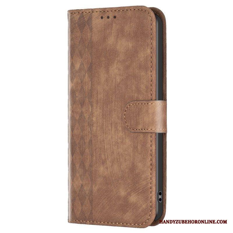 Flip Case iPhone 15 Plus Vintage-tyyli