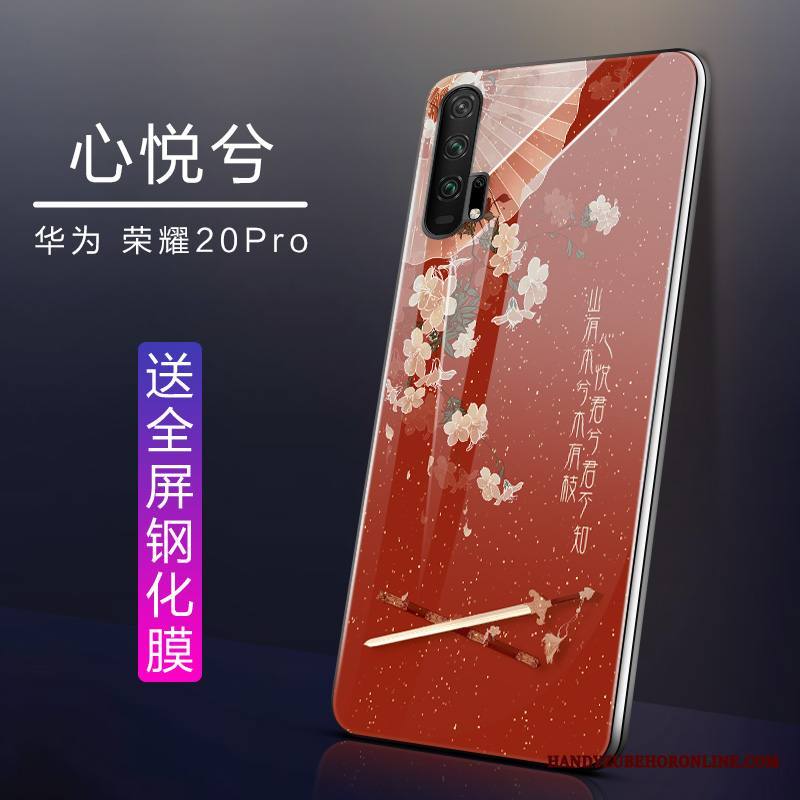 Honor 20 Pro Kuori Net Red Trendi Silikoni Murtumaton Kotelo Suojaus Pieni