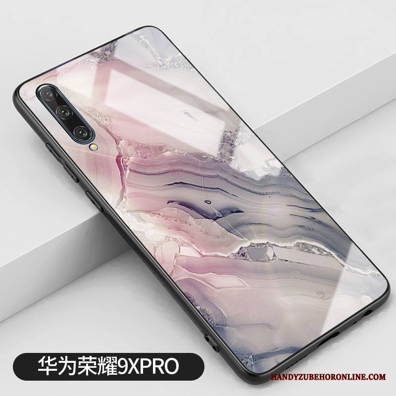 Honor 9x Pro Kuori Jauhe Kotelo Murtumaton Suojaus Silikoni Yksinkertainen Lasi