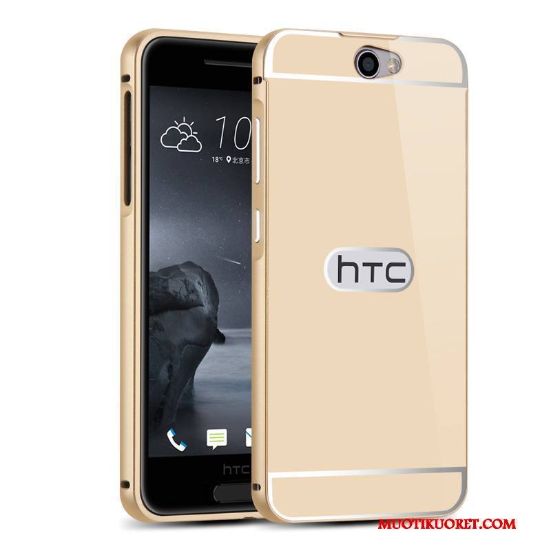 Htc One A9 Takakansi Pinkki Kehys Kuori Metalli Suojaus Kotelo