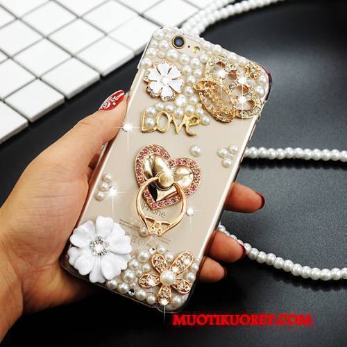 Htc U Play Rhinestone Inlay Puhelimen Kuoret Suojaus Kotelo Kuori Strassi Kulta