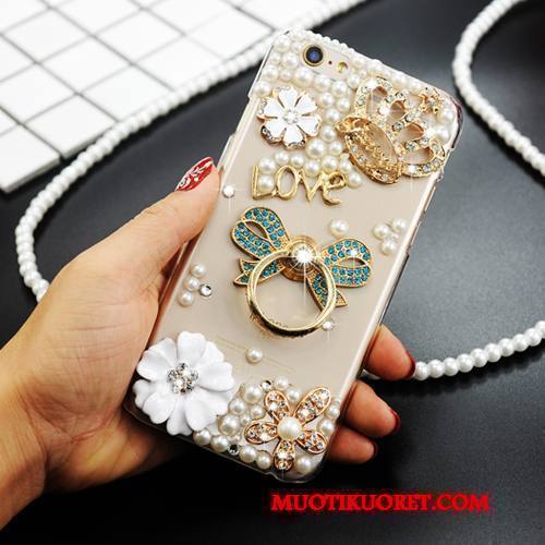 Htc U Play Rhinestone Inlay Puhelimen Kuoret Suojaus Kotelo Kuori Strassi Kulta