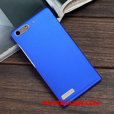 Huawei Ascend G6 Kova Kuori Pesty Suede Violetti Suojaus Kotelo Puhelimen