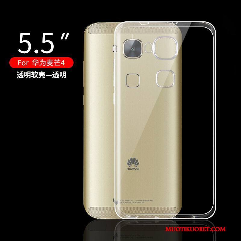 Huawei G7 Plus Puhelimen Kuoret Kotelo Silikoni All Inclusive Kuori Jauhe Suojaus