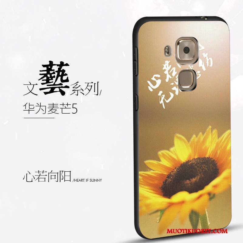 Huawei G9 Plus Kuori Ripustettavat Koristeet Luova Silikoni Suojaus Taide Puhelimen Kuoret Trendi