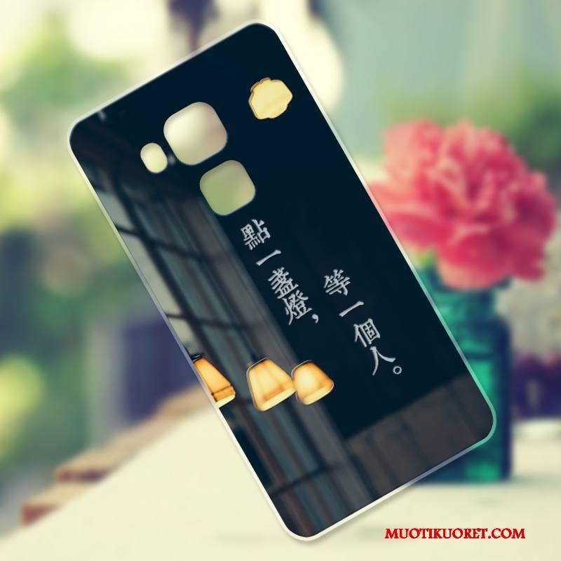 Huawei G9 Plus Kuori Silikoni Puhelimen Kuoret All Inclusive Sininen Pehmeä Neste Pieni Suojaus