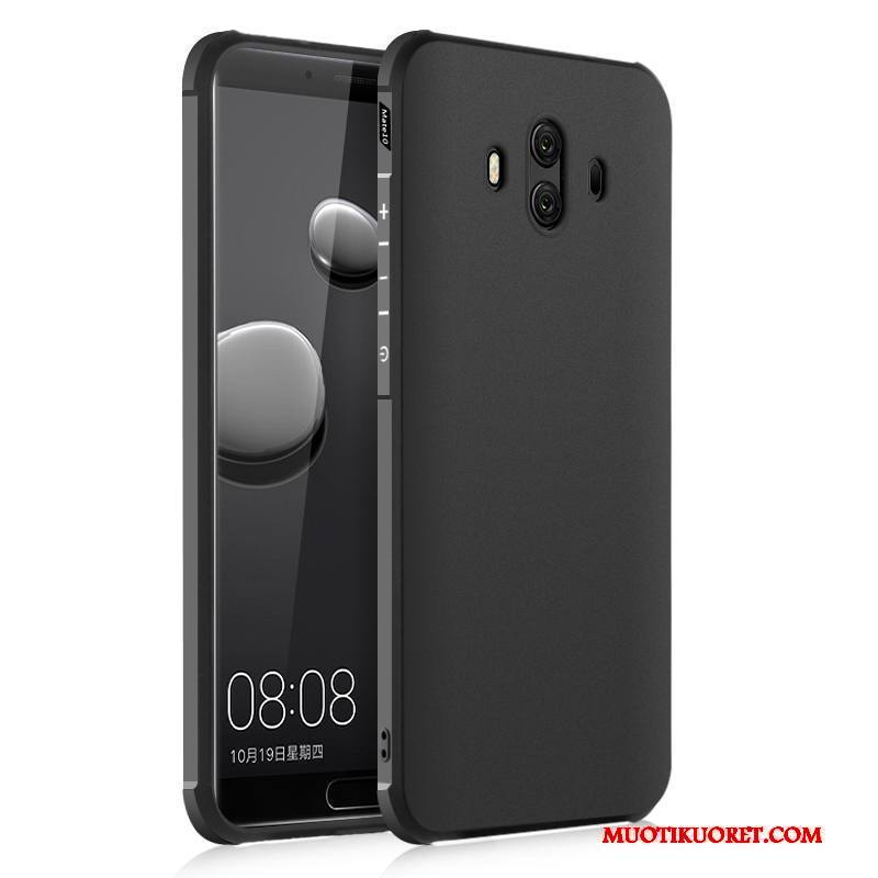 Huawei Mate 10 Kuori Persoonallisuus Pehmeä Neste Kotelo Pesty Suede Puhelimen Kuoret Musta Luova