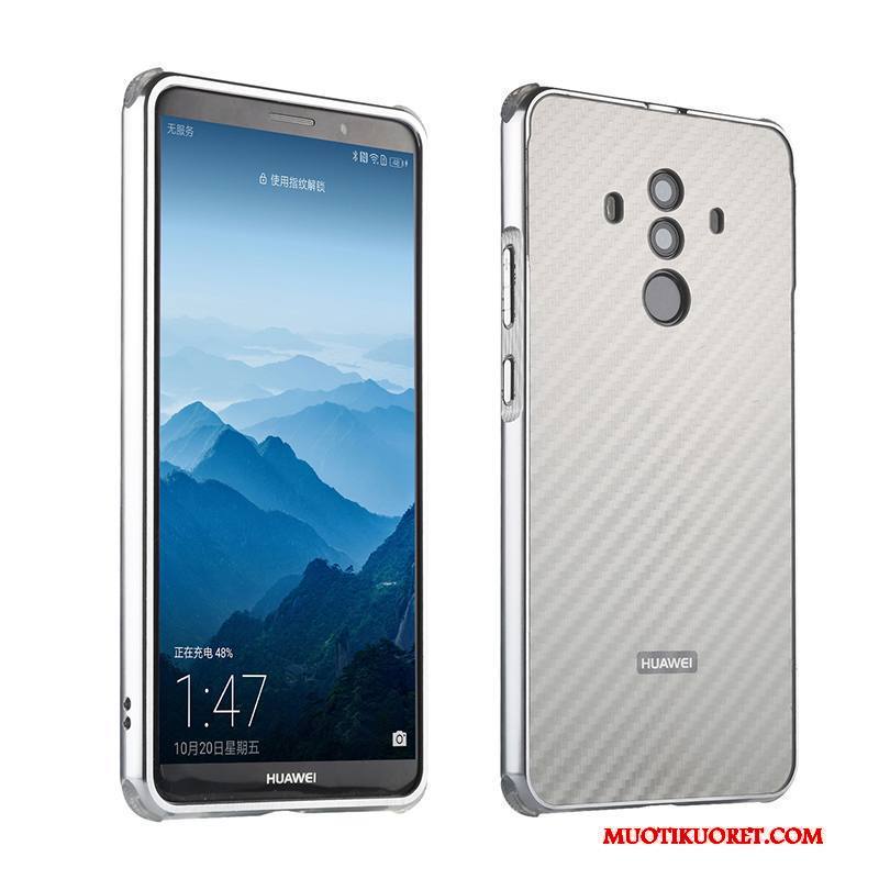 Huawei Mate 10 Pro Kuori All Inclusive Kotelo Trendi Vihreä Murtumaton Metalli Kehys