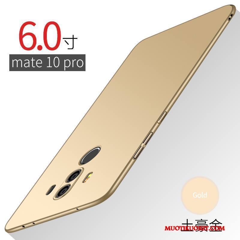 Huawei Mate 10 Pro Kuori Kotelo Ohut Ultra Kulta Murtumaton Puhelimen Kuoret Kova