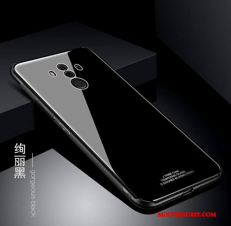 Huawei Mate 10 Pro Kuori Lasi Suojaus Kotelo Luova All Inclusive Valkoinen Murtumaton