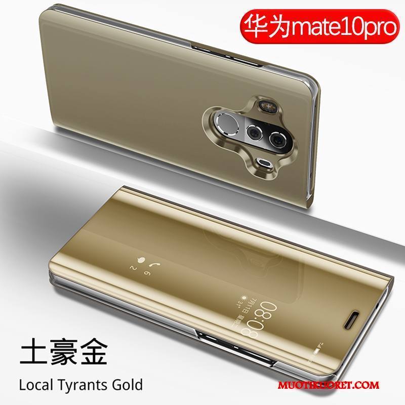 Huawei Mate 10 Pro Kuori Nahkakotelo All Inclusive Suojaus Murtumaton Kuoret Puhelimen Kuoret Violetti