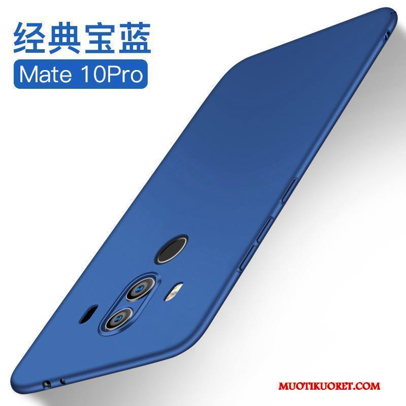 Huawei Mate 10 Pro Kuori Puhelimen Kuoret Kotelo Suojaus Kulta Pesty Suede All Inclusive Kova